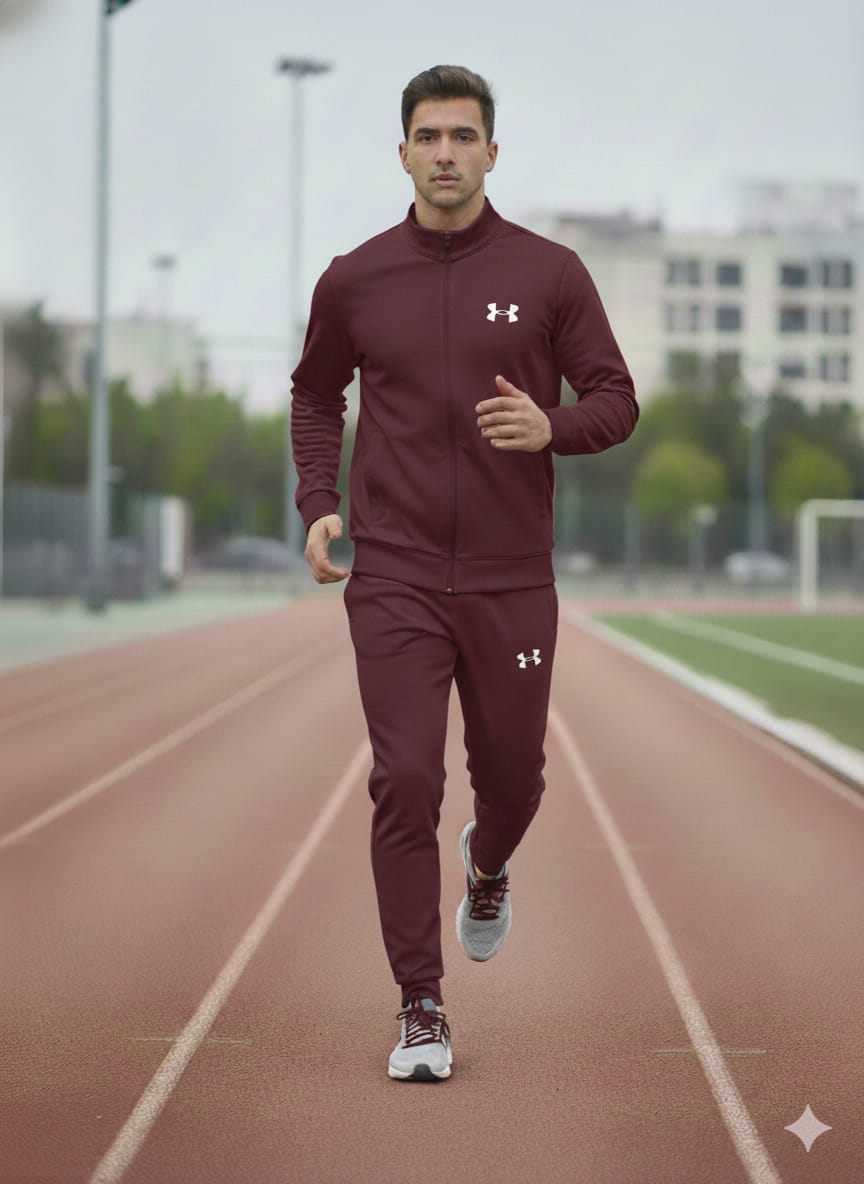 Maroon Under Armour Tracksuit