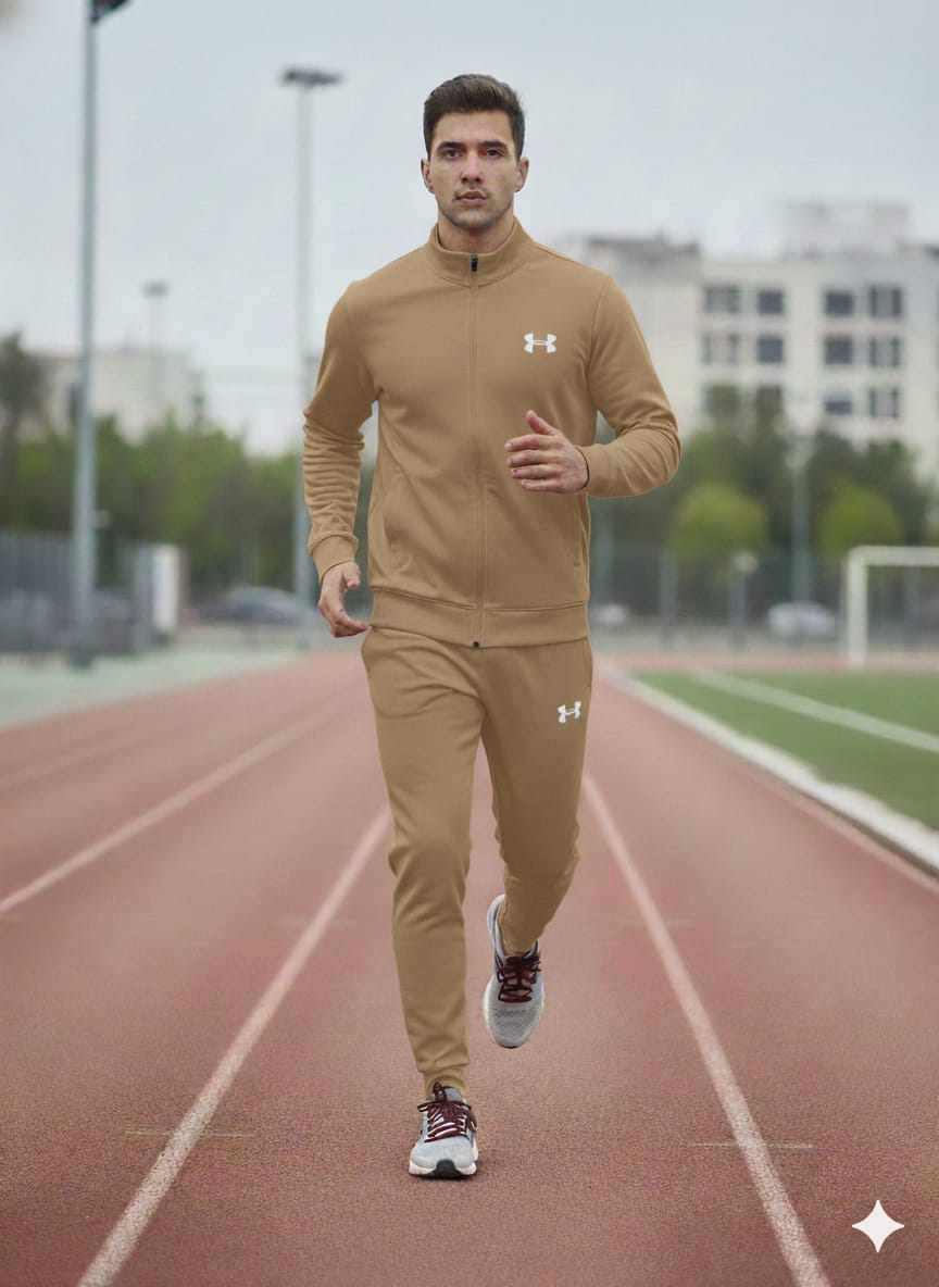 Under Armour Men’s Camel  Tracksuit